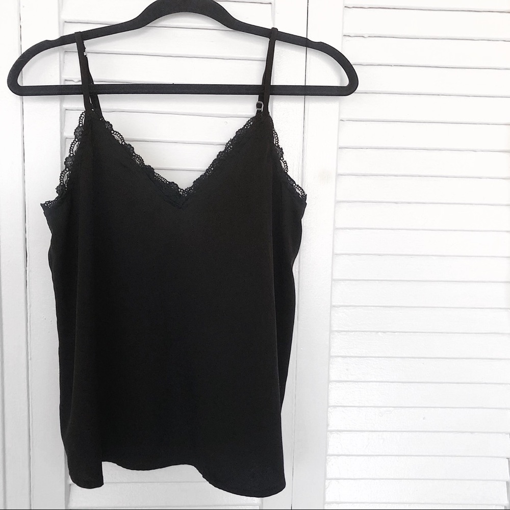 Abercrombie & Fitch Double V Lace Cami